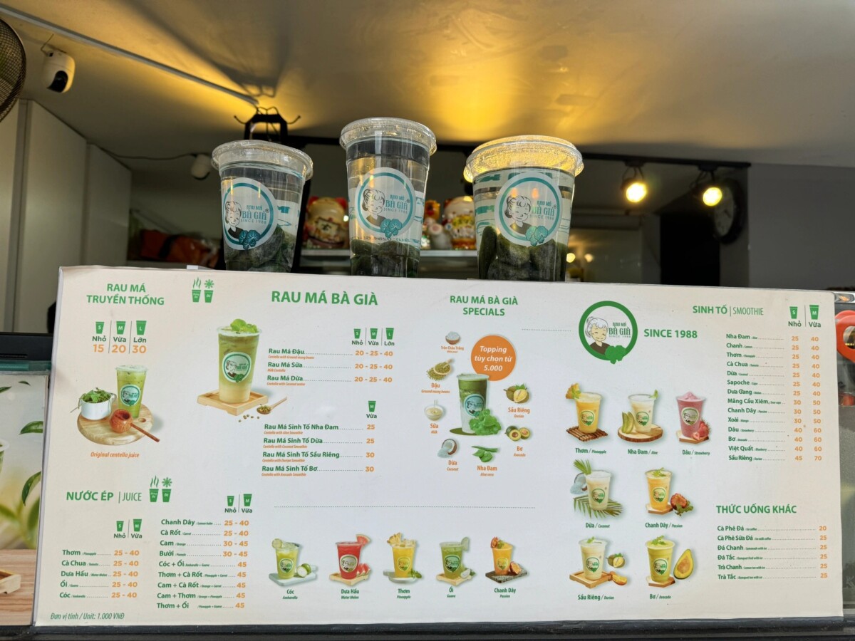 Top 6 Nên chọn biển hiệu quán nước Bà Già 2 Top 6 Lý do nên chọn bộ biển hiệu quán nước Bà Già