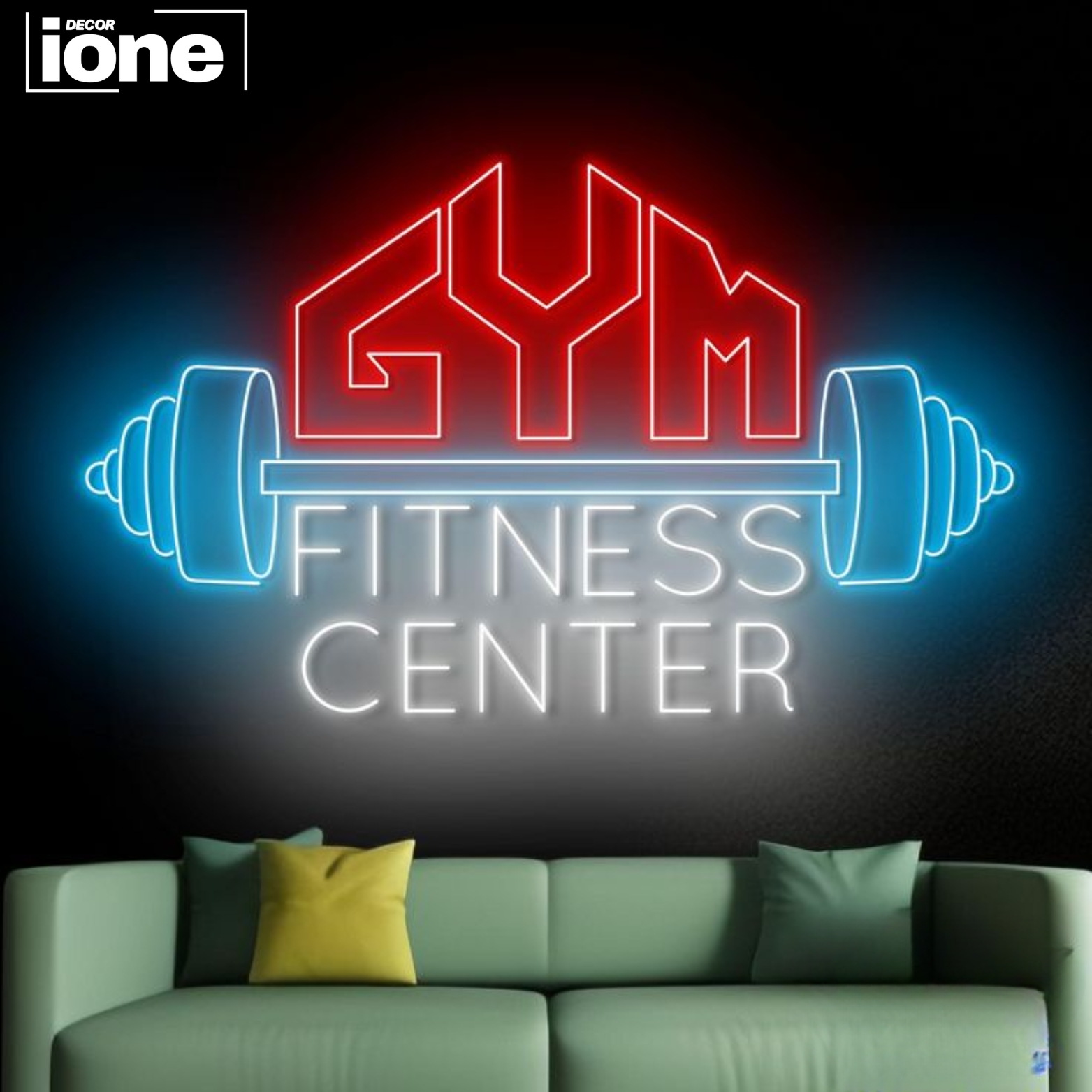 neon phòng gym